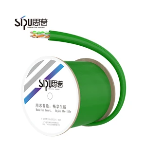 SIPU High Speed Cat6 LAN Cables 305m Box UTP/FTP/SFTP Ethernet Cable Stranded CCA PVC Jacket CE Certified