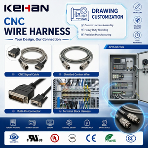 China Wire Harness Factory Professional Custom Wire Harness Assembly Manufacturing for CNC Controller Wire Harness