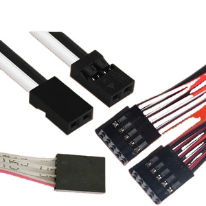 Black White DuPont Terminal Line 2.54 Spacing Electronic Equipment Connection Line Red Male Female Wiring Harness IP40 New
