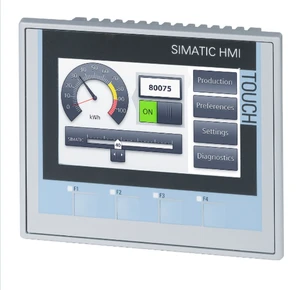 6AV6648-0DC11-3AX0 SIMATIC HMI Smart 700 IE V4 Industrial Automation Touch Screen Controller AI 8 I/O 220V Rs485 PLC Programming