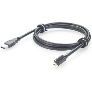 USB 3.0 5Gbps to USB C Type-C Locking Male Plug Connector Data Cable with Panel Mount Screw for Industrial Camera Machine Vision
