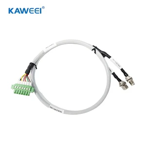 Custom Industrial Cable With Terminal Block M8 Waterproof Assembly
