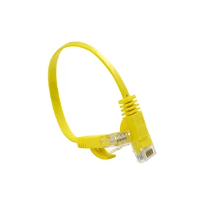Multi Color Cat6 Ethernet Lan Network Rj45 8P8C CAT6 Extension Patch Cord Flat Cable