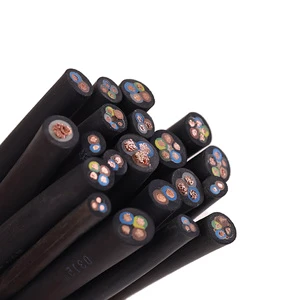 Rvv Kvvp Control Cable Single Multi-core Flexible Tinned Copper Conductor Pvc Insulation For Mining Use