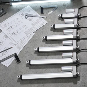 50mm IP54 Permanent Magnet Brushed DC Motor Linear Actuator Brush Toy Motor Electric Linear Actuator Equipment