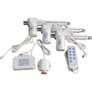 Hospital Bed Motor With Remote Control 3 Motor Actuator Hand-Controlled Linear Actuator Brush Commutation for Sale