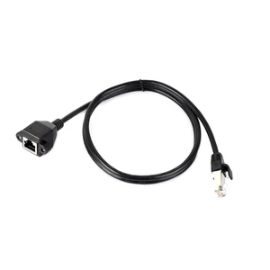 BSSY)RJ45 Ethernet Extension Cable Nickel-Plated Iron Providing Effective Interference Shielding Flexible PVC