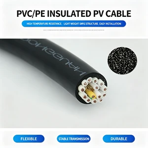 Heavy Duty KVV22 Armored Cable KVVP22 Shielded Steel Tape STA Control Cable For Underground Mining