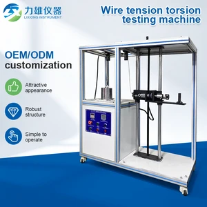 Dual Function Wire Tension Torsion Testing Machine for Household Appliance Power Cord Stability Test