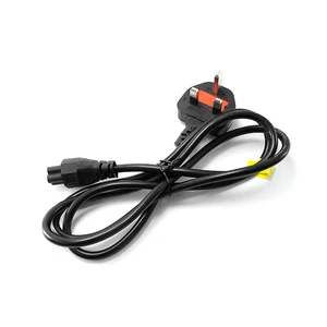 Sipu Factory Price OEM Support Power Cables UK Plug 1.8M Custom Color & Length Power Cord for Mechanical Equipment