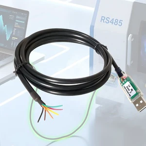 Custom 1.8m 6Ft USB-RS485-WE Wire End 6 Way Cord USB To RS485-WE , RS485-WE-1800-BT UART Serial Converter Serial Cable