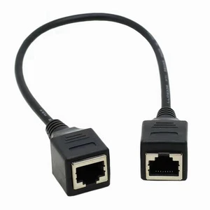 LULINK OEM LK-EOHFFCB CAT5E/CAT6/CAT6A RJ45 Female-Female RJ45 Extension Patch Cable 8-Conductor