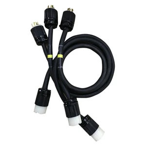 L21-30 Extension Power Cables with Twist Lock L21-30P Plug to L21-30R Connector Power Cable for Electric Equipment