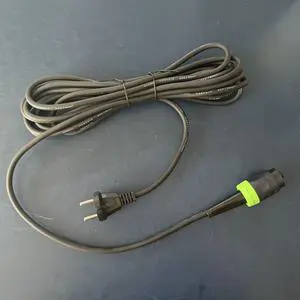 5-Meter Power Cord with European Standard Plug, Electric Sanding Machine Dry Grinding Machine Grinding Head Accessory Wire Plug