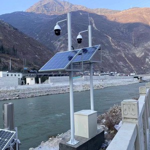 Solar Powered Monitoring System IP65 Waterproof Outdoor River Hydrology Surveillance Equipment