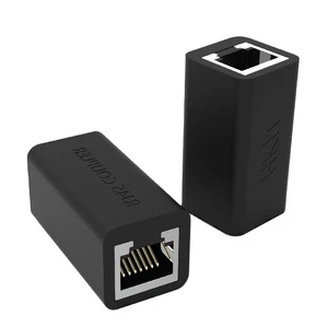 8P8C RJ45 Straight In-Line Coupler RJ45 Coupler Connector Ethernet Cable Extension network extension
