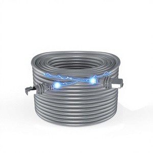 Starlink Gen 3 100FT/30.5M High-Speed Coaxial Ethernet Cable RJ45 Connectors Waterproof Data Transfer Outdoor Satellite Internet