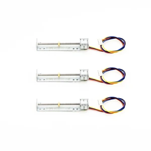SM1511 NEMA6 Linear Stepper Motors Small DV 5V 12V Permanent Magnet Micro Motor De Passo Linear Mini 45mm 55mm