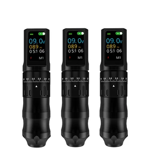 Professional 180 Wireless Electric Tattoo Pen with Permanent Feature Rechargeable Battery for Tattoo