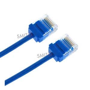 Cat6a Slim Ethernet Patch Cable 0.5ft 1 Ft (24 Pack) Cat6a Patch Cable For Data Centers 10G Network Patch Cables