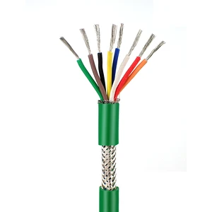 UL20276 Multi Core Shielded Cable 24AWG 28AWG 2 3 4 5 6 8 Core Flexible PVC Control Cable for Instrumentation Test Equipment