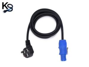 KESHI SJTW 1.5m PVC 10A AC Extension Power Cord with NEMA 3-Pin Plug IP11 for Stage Lights & Electric Appliances