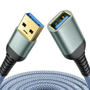Cable De Extension Cord 1m 2m 3m Custom Logo High Speed 3.2 5Gbps USB Male to Female Extension Cable Type a Male to Female Cable