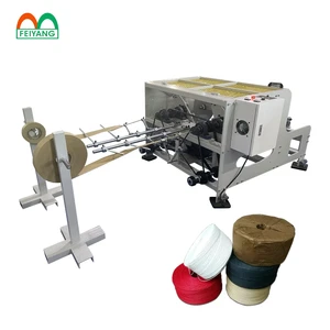 Double Head Twisted Paper Rope Making Machine Manufacturing Company