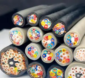 Multi Core Control Cable 8 10 16 24 32 36 38 44 48 64Cores H05VV5-F H05VVC4V5-K KVVRP YY CY SY Screened Flexible Copper Cable