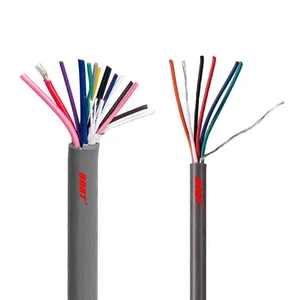 OEM ODM UL2464 Multi Core Shielded Cable 2 3 4 5 6 Cores 22 24 26 AWG Control Cable