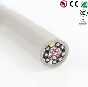 Customized Solid Industrial Cable Combined Wires with TPE Insulation for Power Control Transmission Cat.6 Applications
