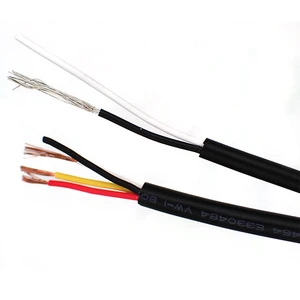 UL2725 PVC Sheath Multi Core Control Cable 26awg 28awg 4 Core Braid Shielded USB Data Electric Cable