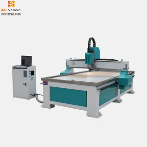 Jinan M-shine 1325 Woodworking Machine 4x8 Feet Cnc Router Kit Machine China for Furniture Factory Direct Sale