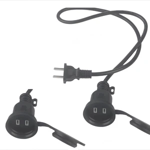 National Standard Two-Pin 250-Volt Power Supply Extension Cord Plug for Various Electrical Equipment Power Connectors