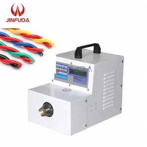 Factory Direct Seller Automatic Double Wires Bunching Stranding Cable Twisting Machine Two Wire Twister