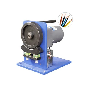 TR-DZ100X Twisting Cable Machine Semi Automatic Power Cord Cable Half Stripping Twisting Machine 26AWG-14AWG