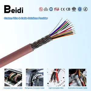 Flexible UL Electronic Wire with Custom Length Cutting, OEM Manufacturer for Wire Harness and Cable Assembly