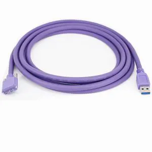 USB 3.0A Micro B Male or Female Extension Cord 10FT Shielded High Speed 5Gbps Data Transfer Cable for Industrial Camera