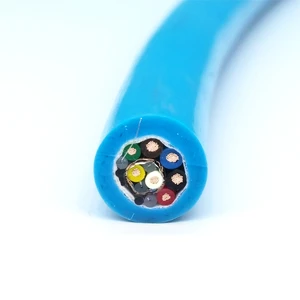 Flexible 5 Core Control Wires And 2 Core Rs485 Underwater Hybrid Cable for Communication