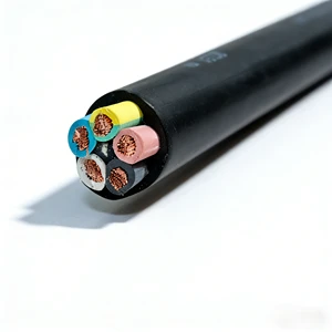 Heavy Machinery Power Cable IEC 66 Approved H07RN-F 2*6 450/750V Premium Grade for Manufacturing Plants