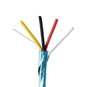 Bus Cable 1P/2P/4C 4 Cores Control Cable Copper Solid Al-Foil Braiding Shielded Twisted Pair Smart Home KNX Cable EIB Cable