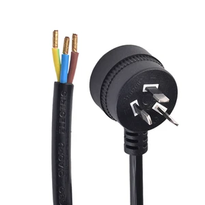 Australian SAA Standard Custom Factory Power Cord Extension for Industrial Equipment Home Appliances Made Durable Rubber for