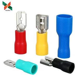 FDD Insulated Plug and Socket Terminal Quick Disconnect Vinyl Insulated Blade Line Connector