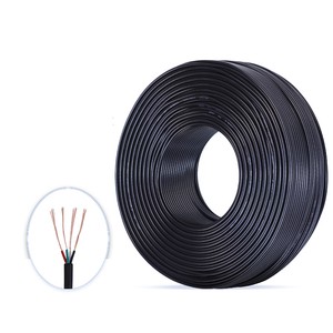 Low Price Black 2464 4 Core Power Wire 28awg Wire Usb Data Cable Electrical Wire Manufacturing Plant Control Cables