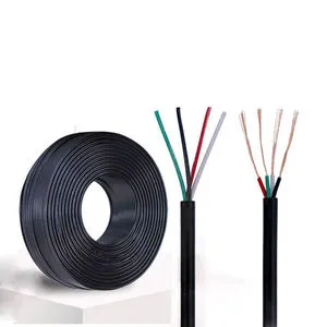YOD Customized 14/24 AWG Multi-core Flexible Stranded Copper PVC Insulated Waterproof Building House Control Electric Wire Cable
