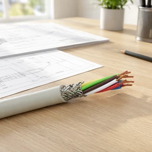 Multi-Core Shielded LiYCY TCWB Control Cable 300/500V PVC Copper Cl.5 CE for Electric Wire Cable New Model