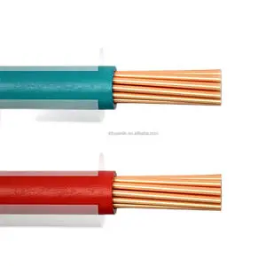 H07V-K Industrial Power Cables 450/750V Copper Conductor XLPE PVC Rubber 16A 30A for Power Stations Construction Industrial