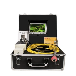 Underwater Deep Well Inspection Monitor Camera Set With 512 Hz Location 50M Cable Length Recording