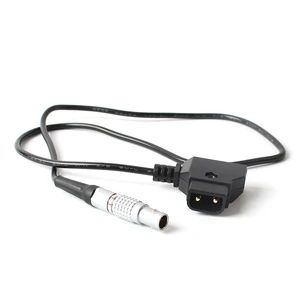 PVC Material Tear-Resistant Newly Upgraded D-Tap To OB 2-Pin Power Cable For ARRI RED For DJI & More Camera Use OEM/RingTeam