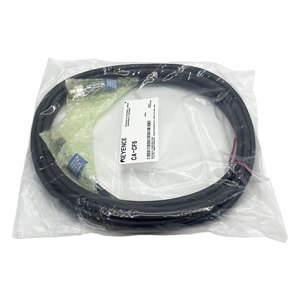 CA-CF5 Aluminum Alloy PVC Camera Cable Assembly for Industrial Vision System Image Data Transmission 3 Cores 1m Length